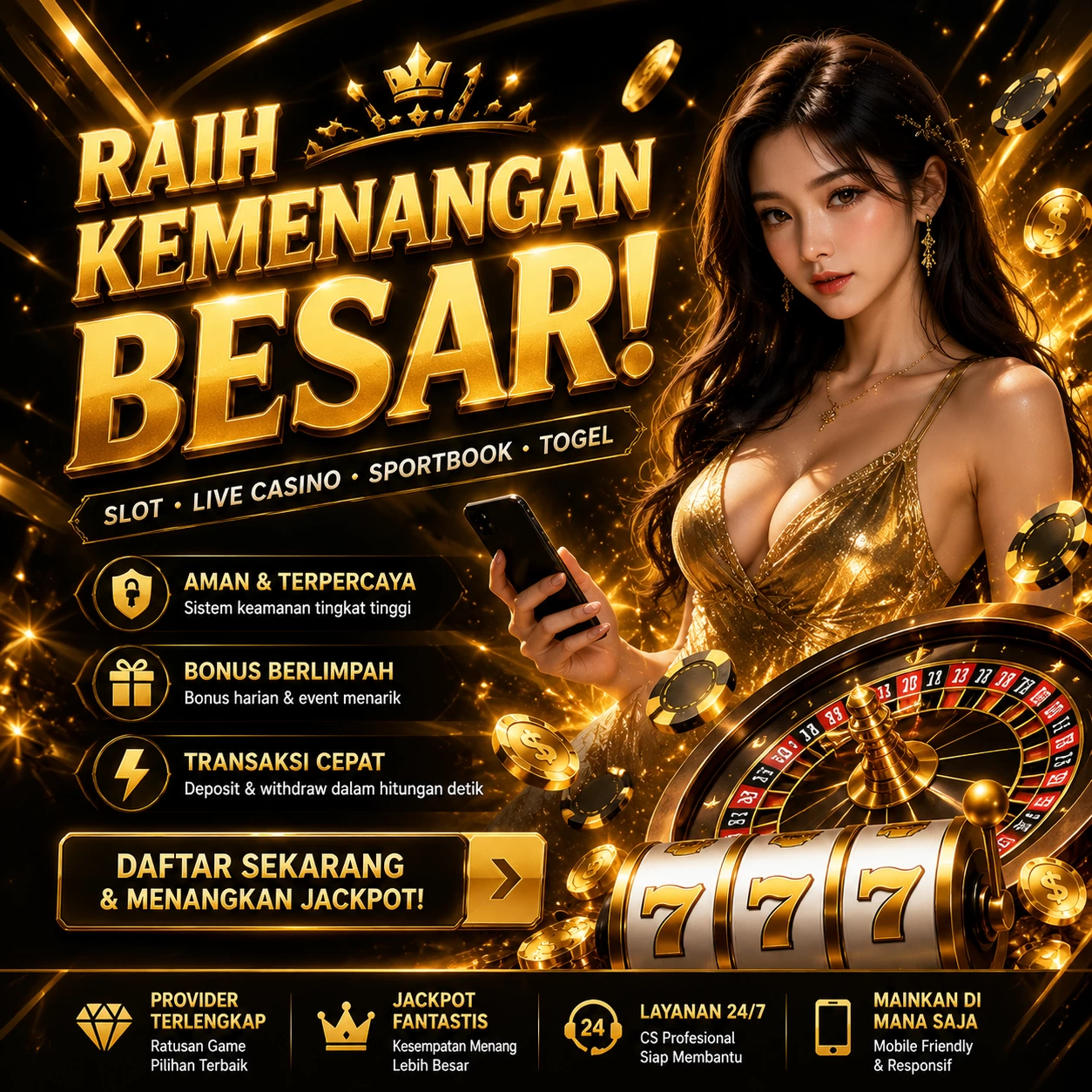Screenshot Proses Instalasi goldraja APK